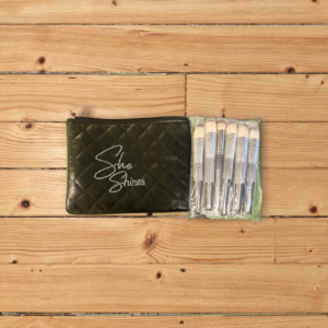 SHE SHINES BLING COSMETIC BAG!