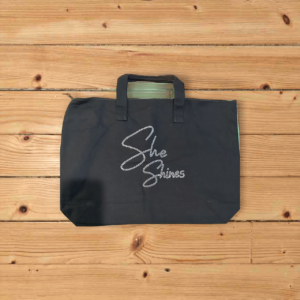 She Shines Bling Large Tote Bag